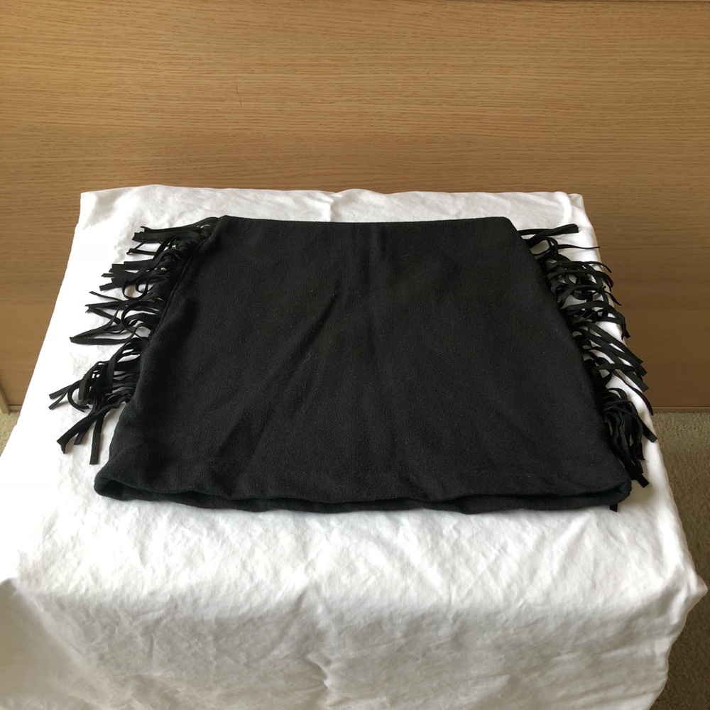 Girls Polo fringe skirt